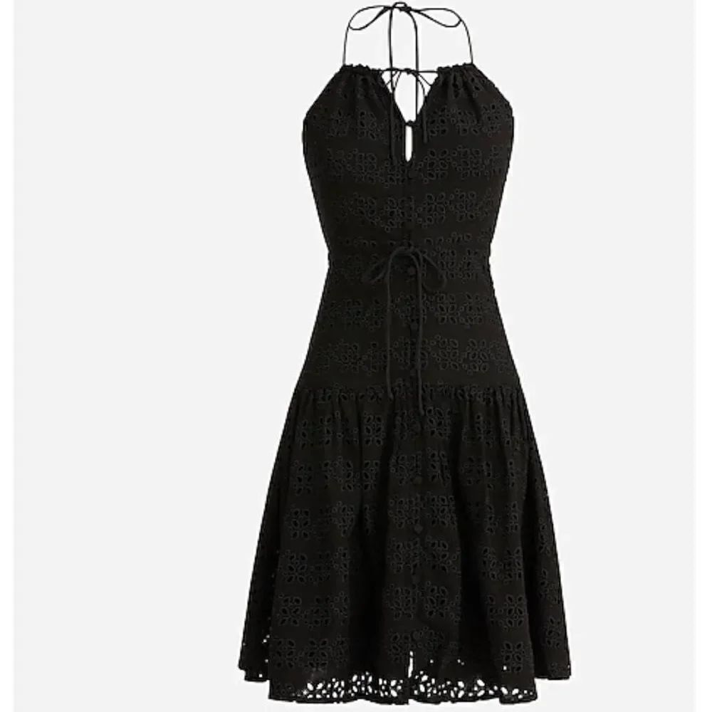 J Crew Anguilla Mini Halter Dress in Eyelet NWT